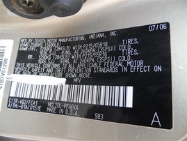 2006 TOYOTA SIENNA LE GOLD 3.3 AT 2WD Z20209